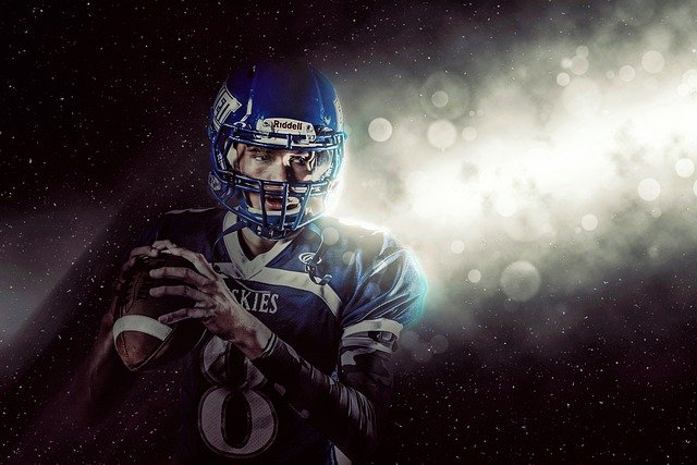 American Football Athlete Man  - Camera-man / Pixabay